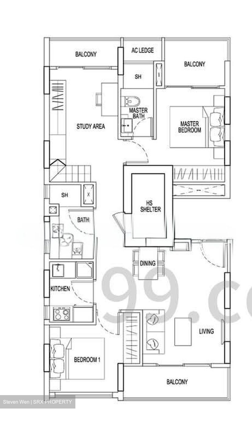 8 Bassein (D11), Apartment #537776621